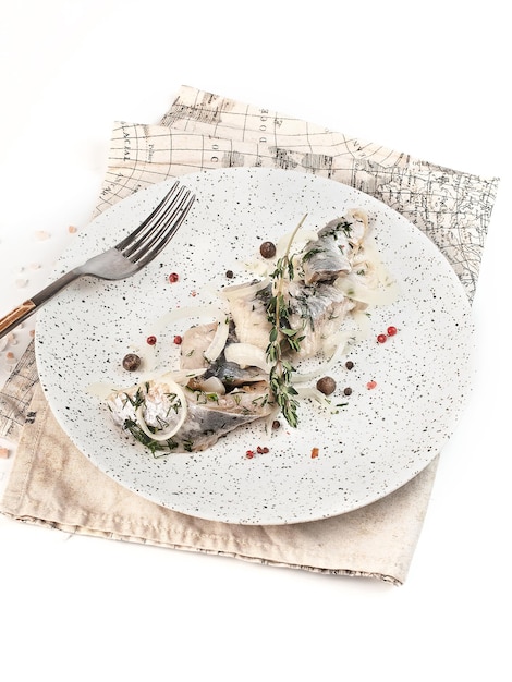 dishes on a rustic table